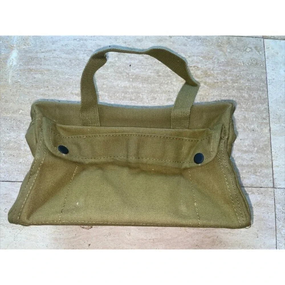 Fox Cargo Paramedic Green Tool Canvas Bag ‎ NWOT 11x7x6”